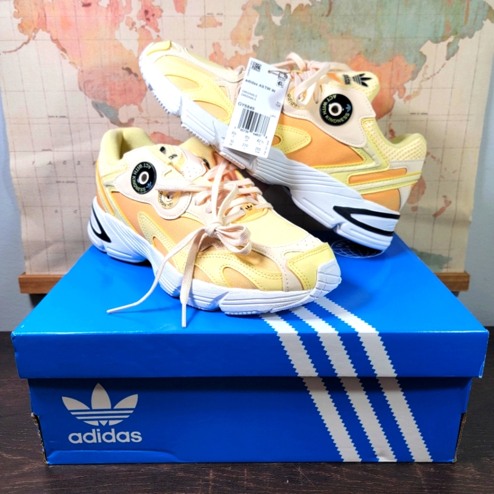 BRAND NEW Adidas Astir Almost Yellow Women's Size 10.0